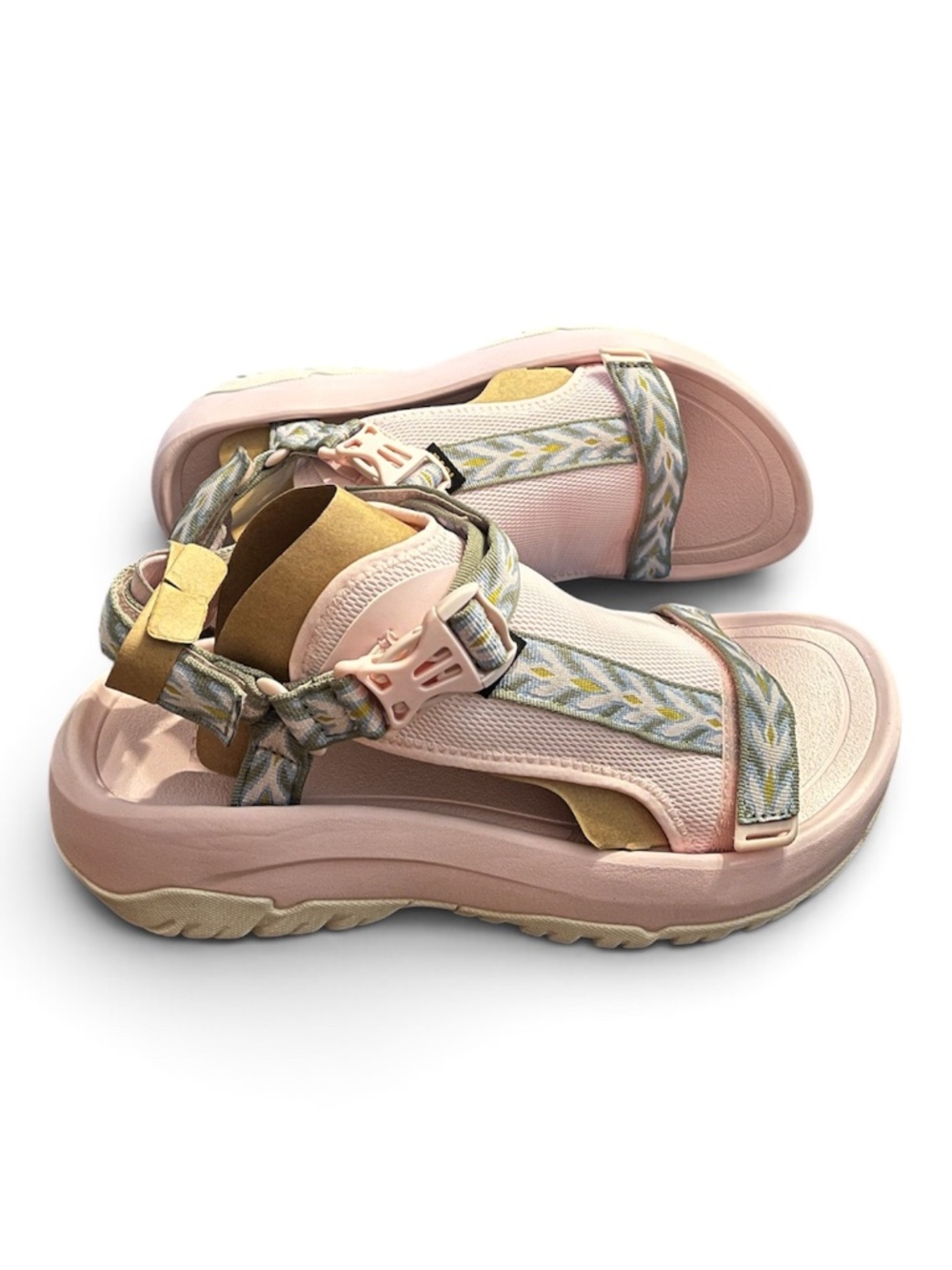 Teva Archival Survival Collection Hiking Sandals Light Pink Men’s-12, Women’s-14